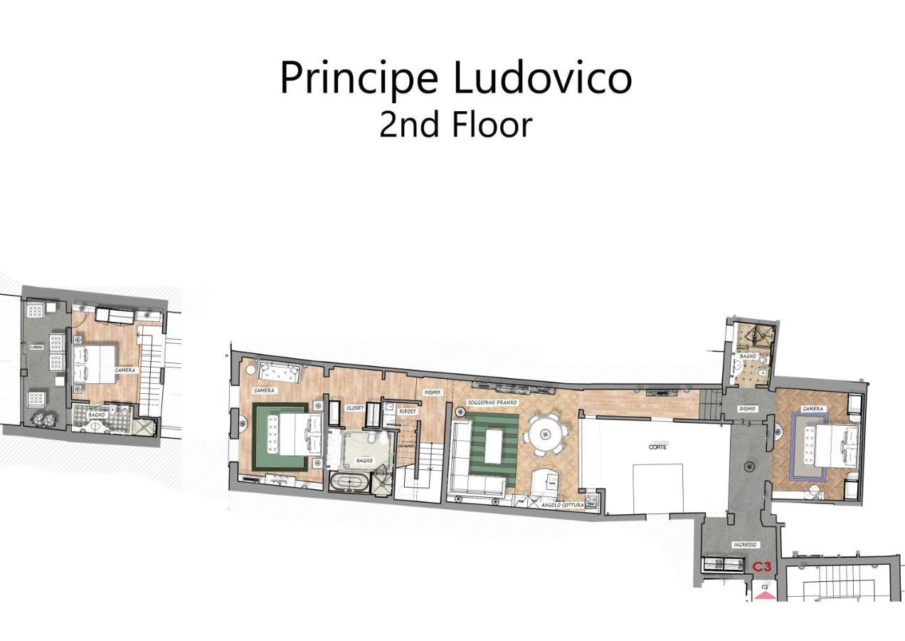 Principe Ludovico - La Dimora Degli Affreschi * Florencia